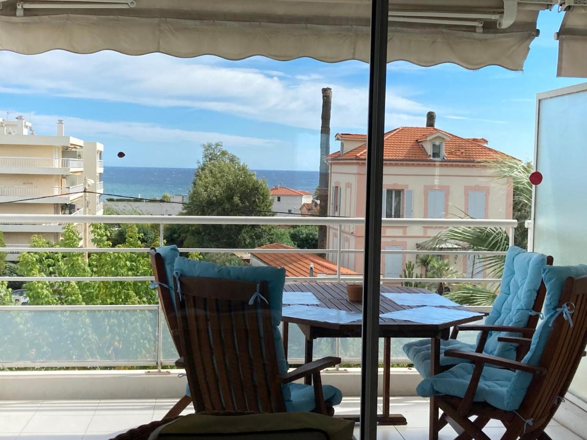 Residence Avec Piscine, Plage A 100 M, Cannes Et Juan Les Pins A 5 Min, Wifi Golfe-Juan Exteriör bild